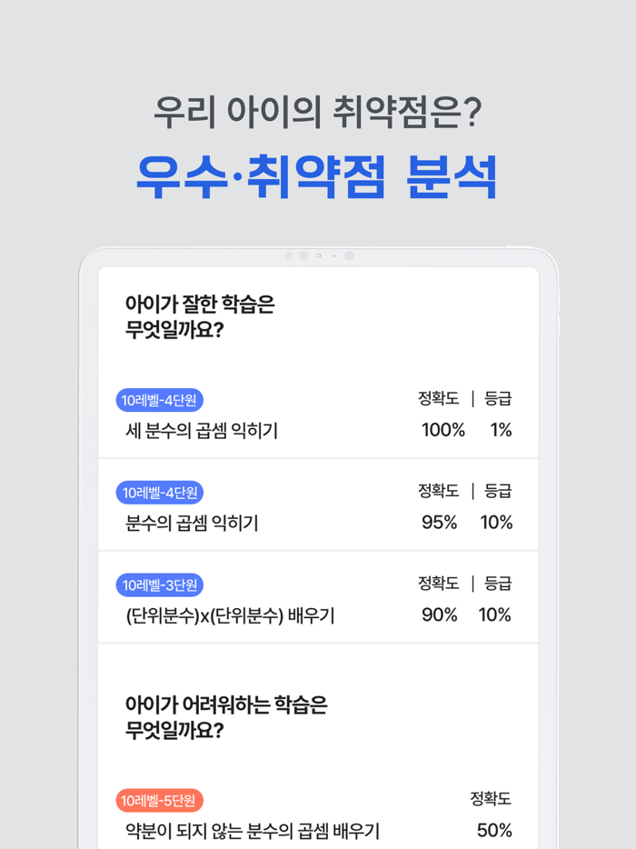 일프로연산 학부모 - 초등 수학 연산 학습관리앱