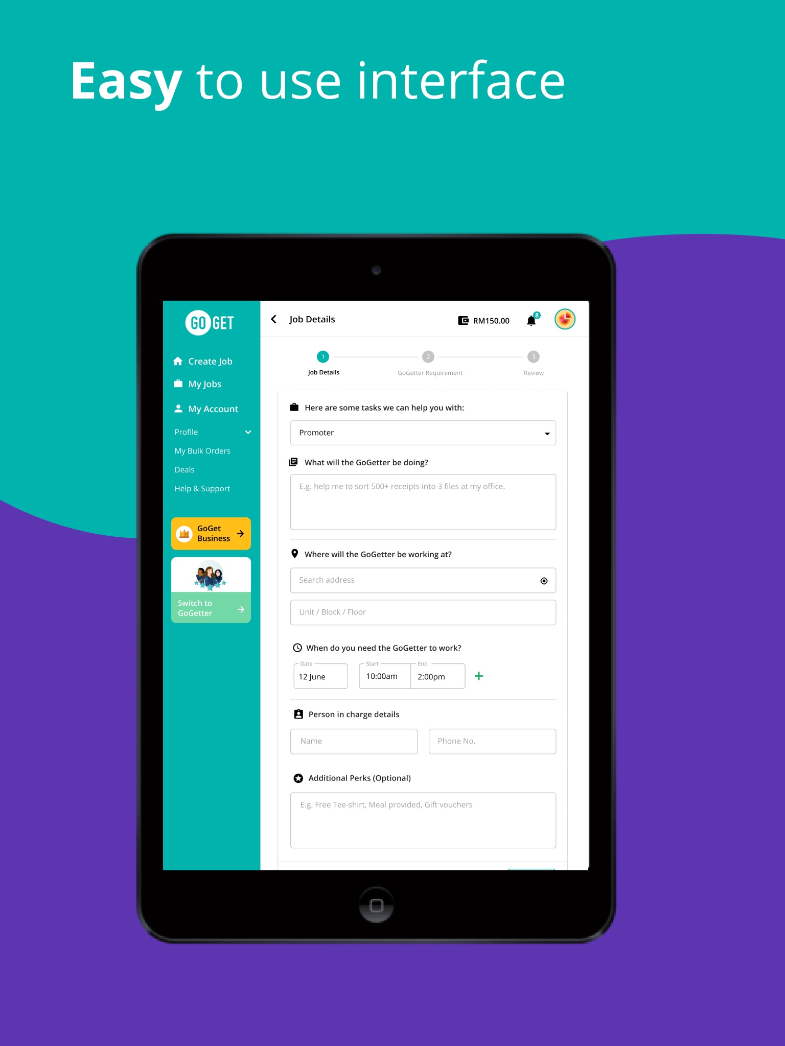 GoGet: Hire on demand screenshot 2