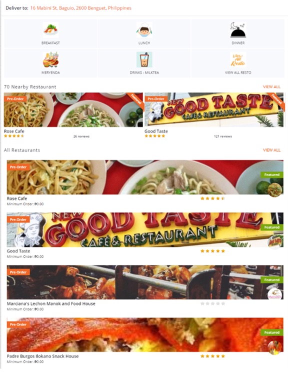 Screenshot #4 pour When in baguio eat