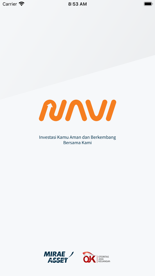 #1. NAVI (iOS) 由: PT. MIRAE ASSET SEKURITAS INDONESIA