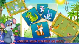 Game screenshot Animal Jigsaw with Basic Maths hack