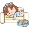 Cozy Home Activities Stickers icon