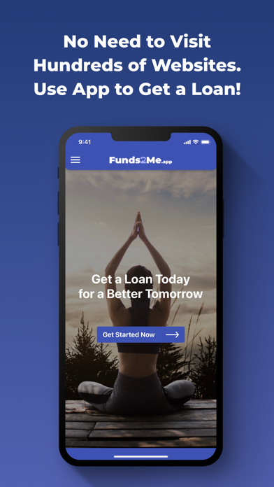 Funds2Me - Fast Cash Advance Screenshot