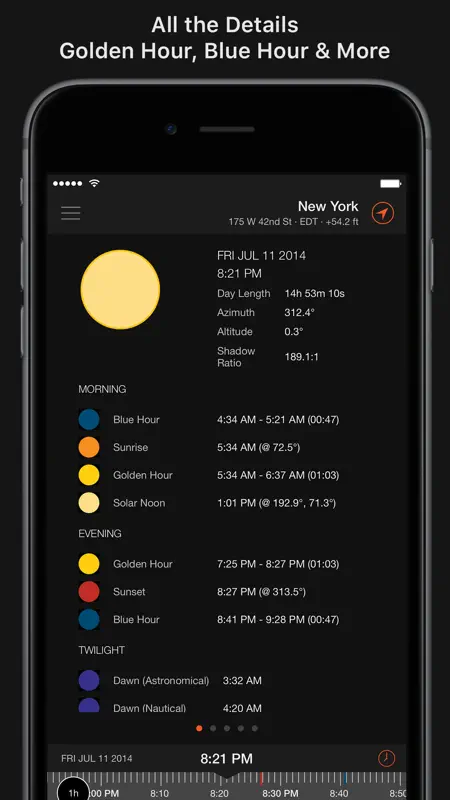 Sun Surveyor (Sun & Moon) screenshot 7 of 8