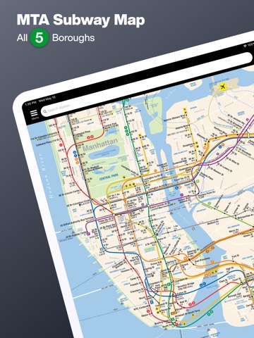 New York Subway MTA Mapのおすすめ画像1