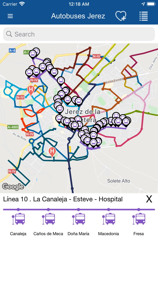 #3. AutobusesJerez (iOS) 由: Roberto Roman Moran