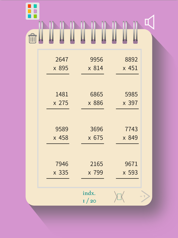 Screenshot #6 pour Maths Loops Multiplication