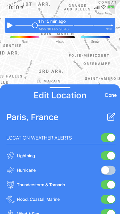 Weather Radar Live Temperatureのおすすめ画像7