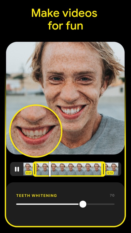 Reveal: Video Face Editor, Cam screenshot-6