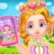 Hello everyone Welcome to a  Princess baby phone game