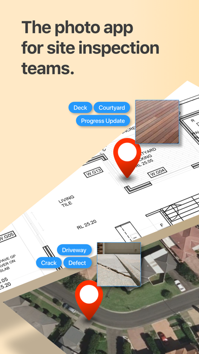 SiteCam Construction Photo App Screenshot