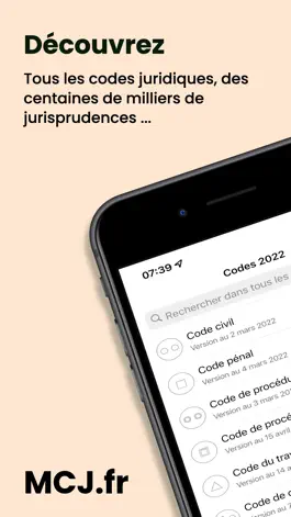 Game screenshot MCJ - Le droit français apk