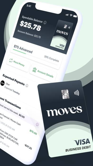 Moves: Banking For Gig Workers Screenshot