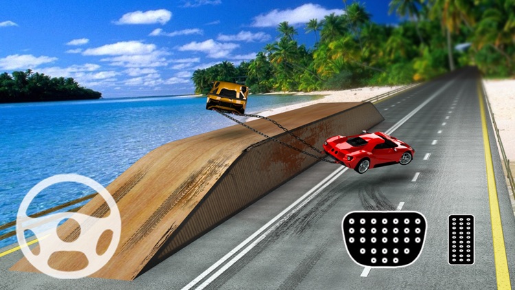Chained Car Racing Adventure