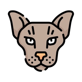 Screenshots (6) Sphinx Cat Stickers