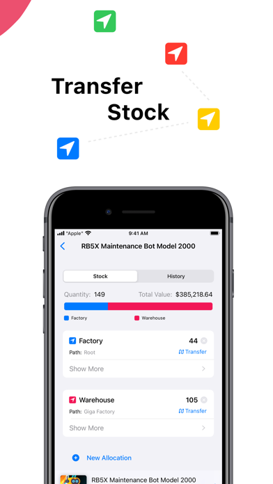 Inventory List Tracker Screenshot