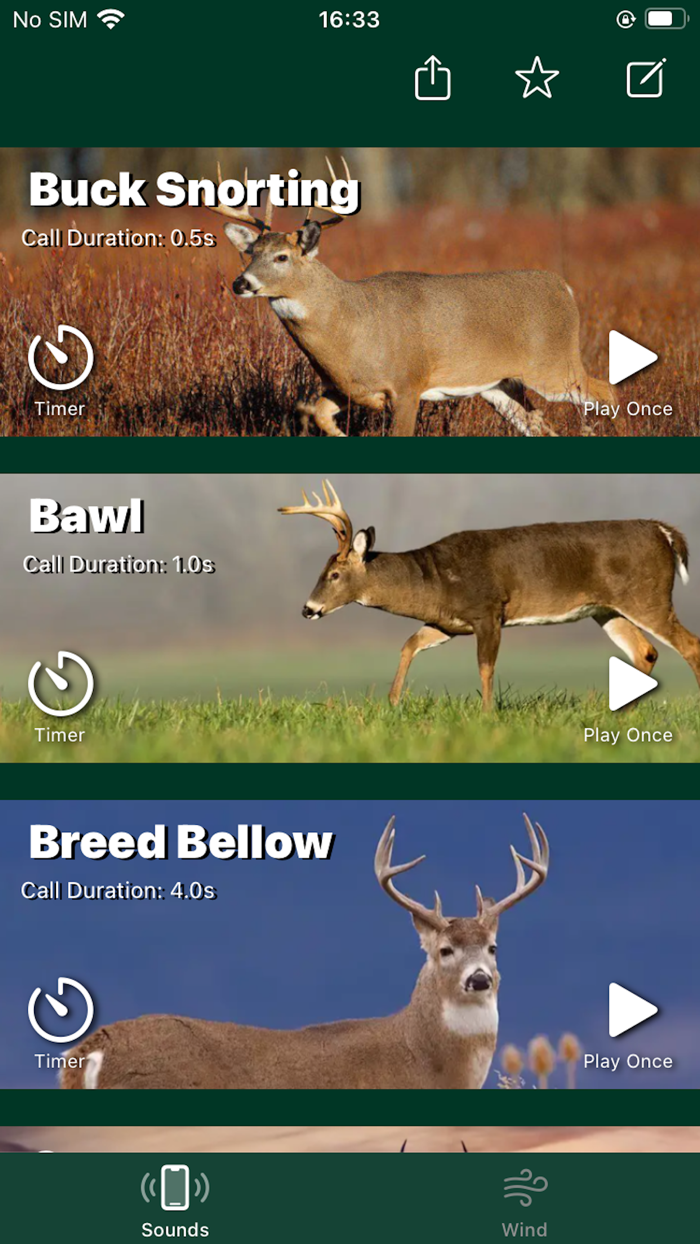 Deer Calls for Whitetail App