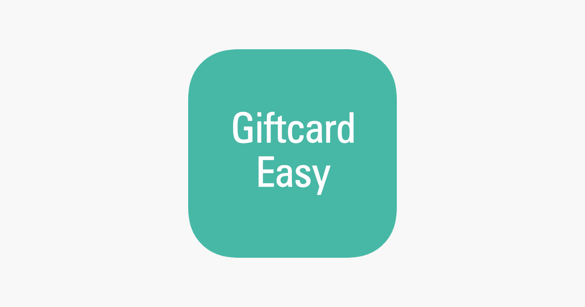 ‎giftcard Easy On The App Store