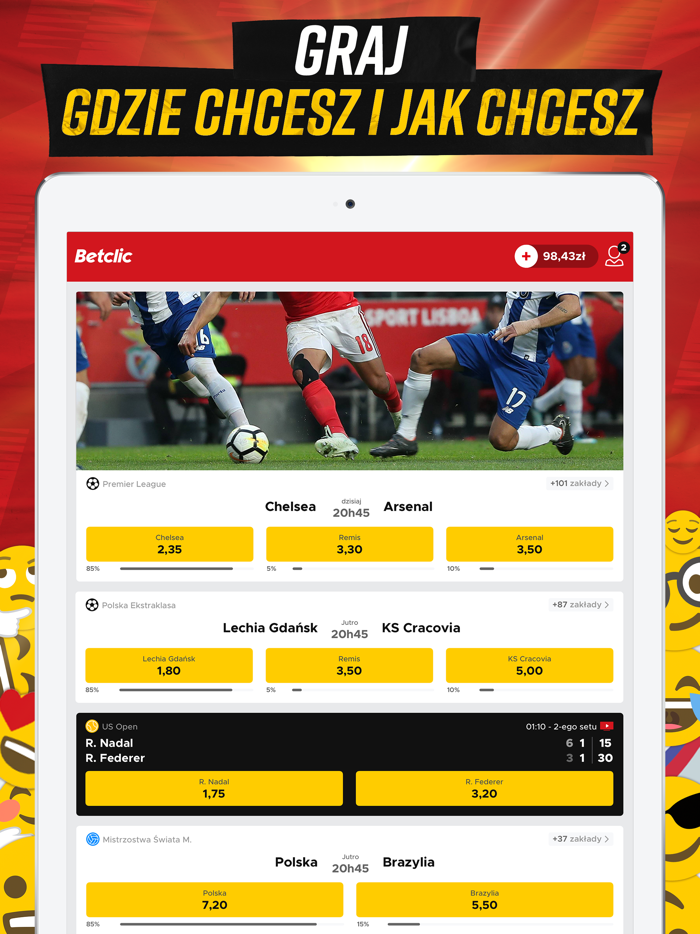 Betclic Zakłady Bukmacherskie