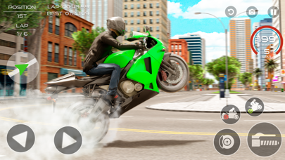 Extreme Motorbike City Race Screenshot