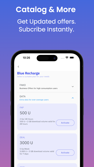 Blue Recharge Screenshot