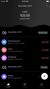 Flowy: Spending Tracker screenshot
