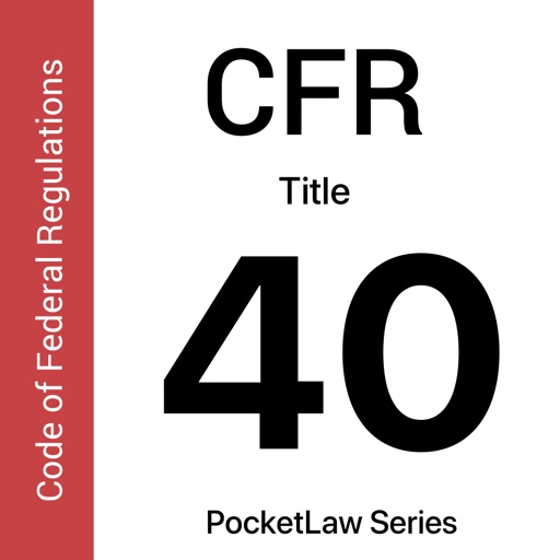 CFR 40 by PocketLaw icon