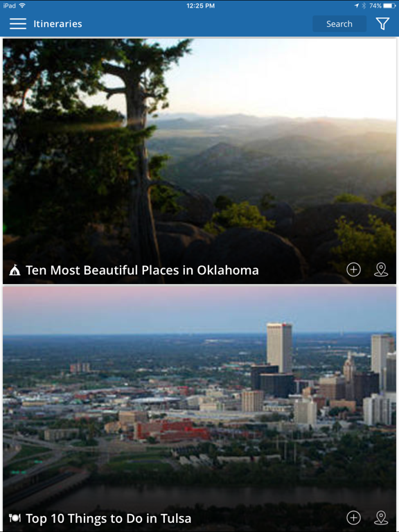 TravelOK iPad screenshot 6 - Travel app