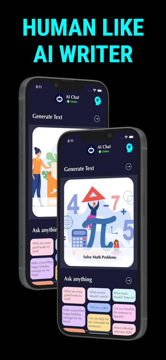 AI character chat - ask bot