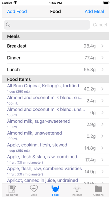 HealthGear - Diabetes Screenshot