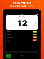 Boxing Timer Pro Round Timer ipad bilder 1