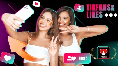 TikGain Fans & Likes Boom Screenshot