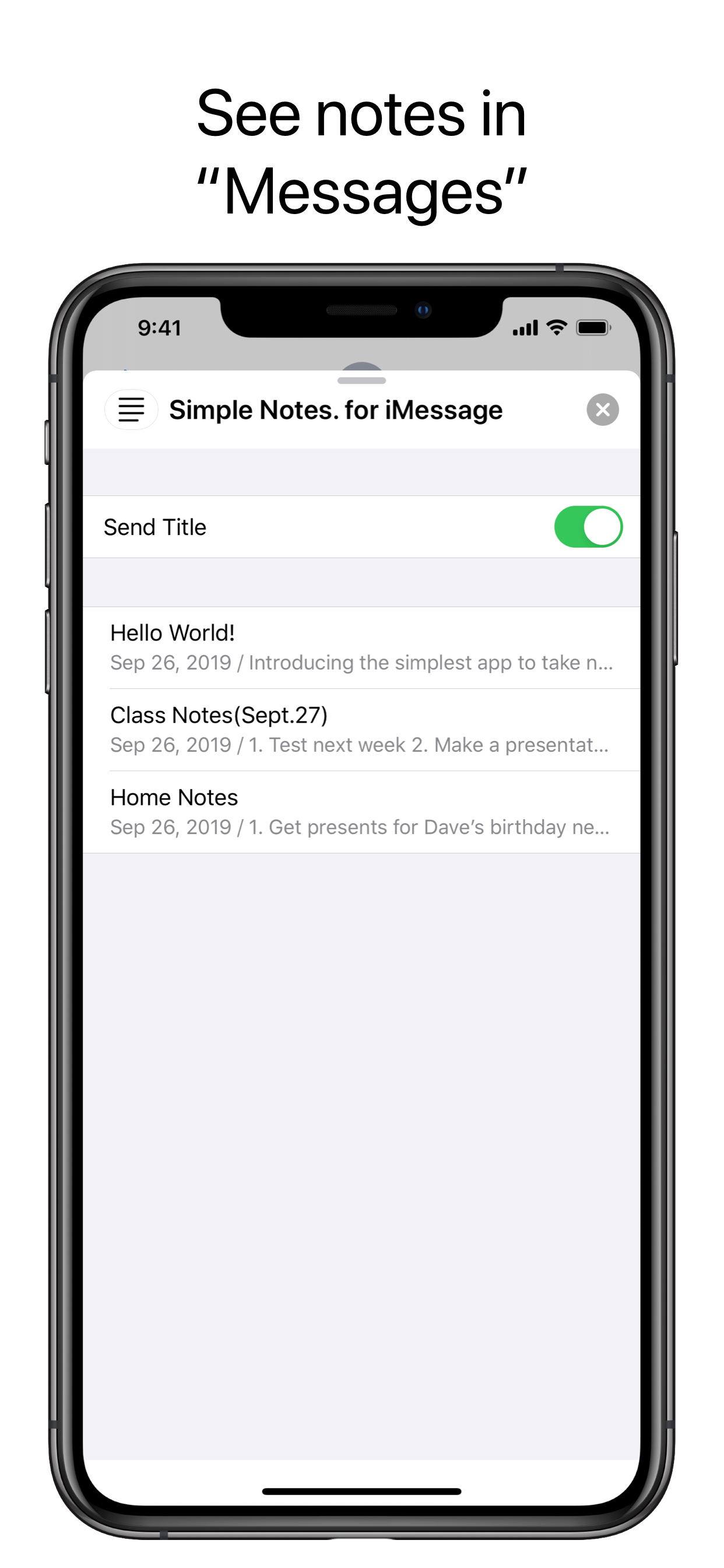 Simple Notes. screenshot 11