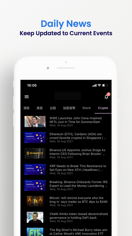 #3. Stocker - Stock&Crypto Manager (iOS) 由: Nani Studio Limited