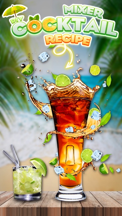 My Cocktail Mixer DIY Recipe Screenshot