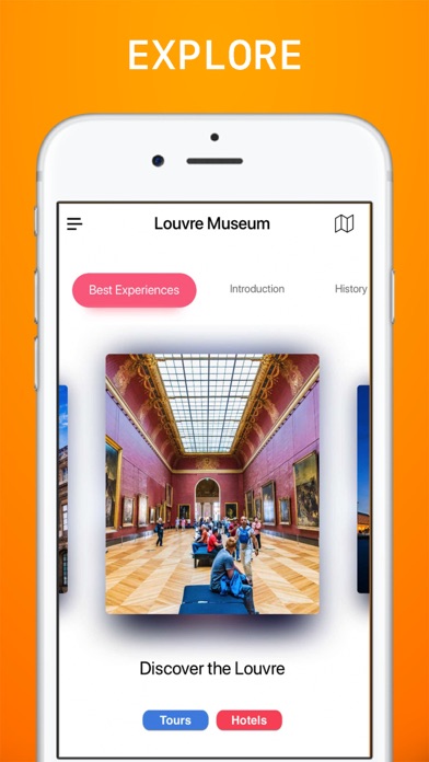 Louvre Museum Visitor Guide Screenshot