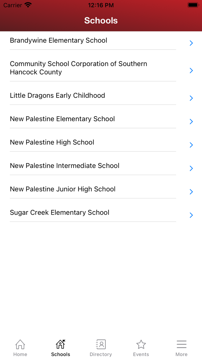 Southern Hancock Schools