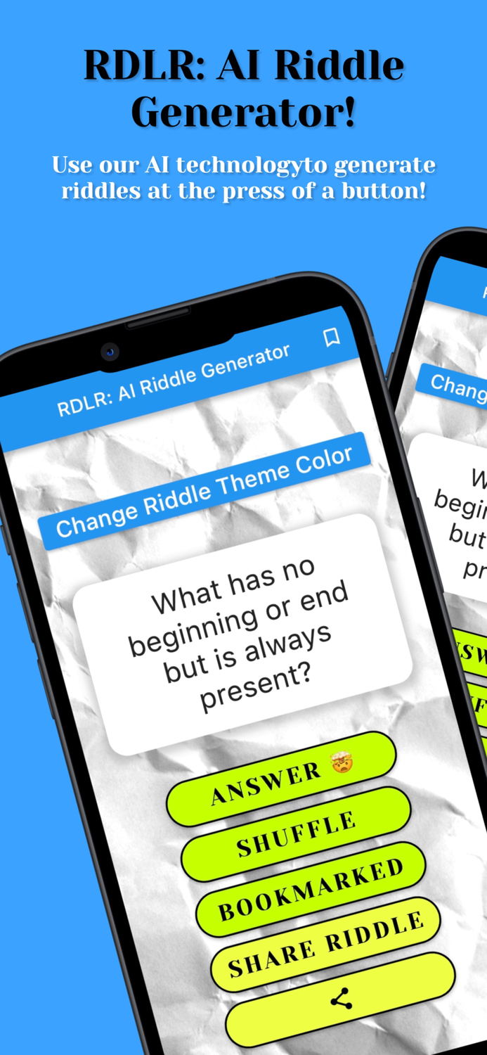 RDLR AI Riddle Generator