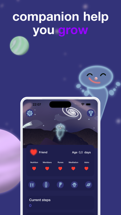 Lunaton: self care pet Screenshot