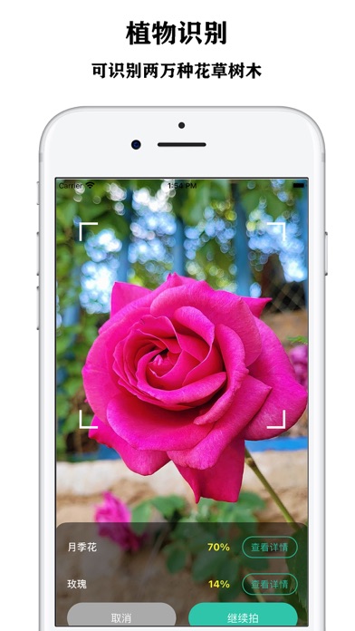 Plant recognition - know plant Screenshot