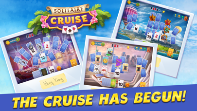 Solitaire Cruise Tripeaks Game Screenshot