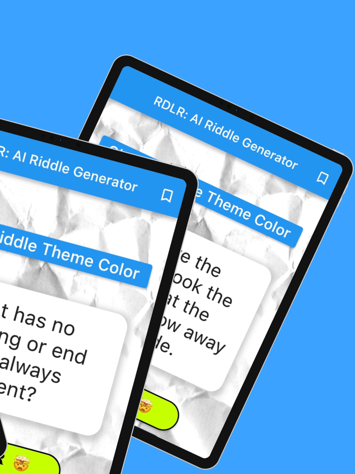 RDLR AI Riddle Generator