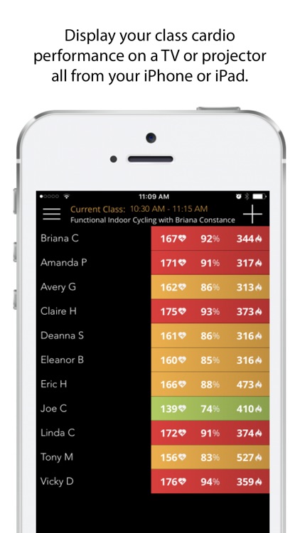 OnBeat - group heart rate app