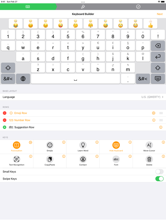 Screenshot #4 pour MyKeyboard Clavier sur mesure
