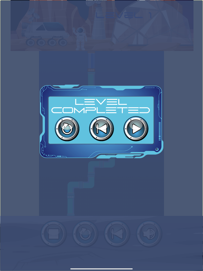 Space Pipes Connect Puzzle