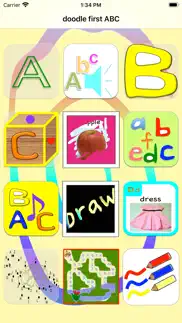 doodle first abcs iphone screenshot 1
