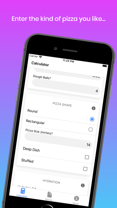 Pizza Dough Calculator Basicのおすすめ画像2