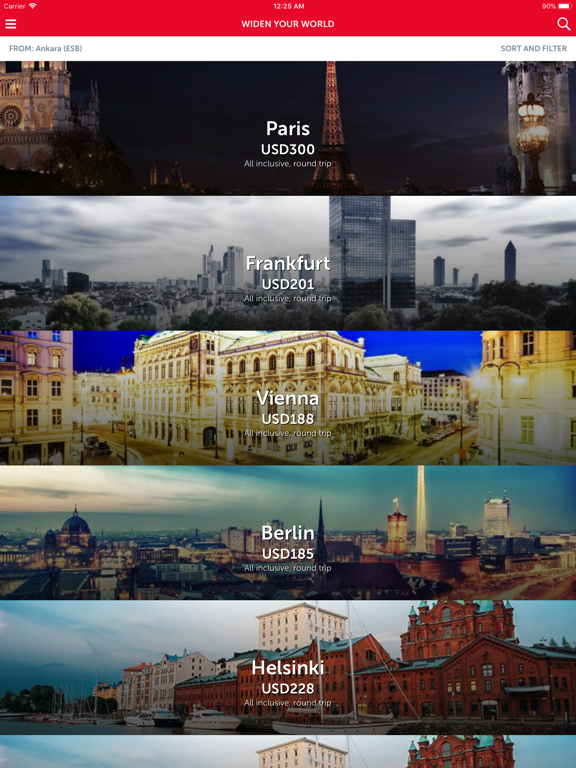 Screenshot #6 pour Turkish Airlines: Book Flights