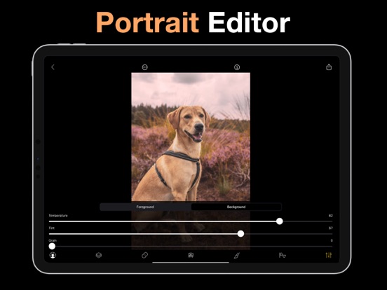 Phocus: Portrait Mode Editor iPad app afbeelding 8