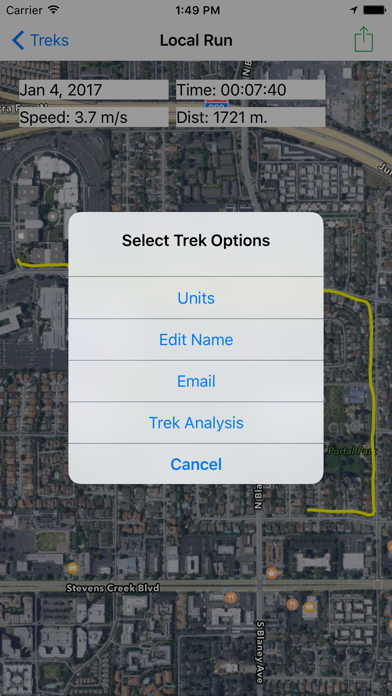 Screenshot #1 pour TREK TRAC